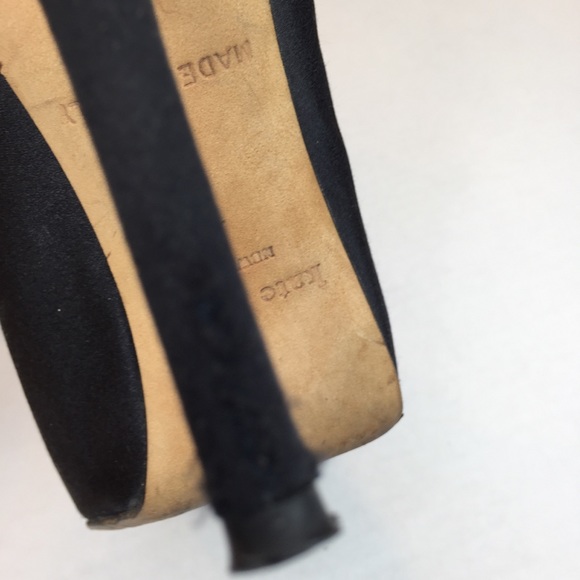 Kate Spade Satin Heels With Sequined Ruffles - Picture 7 of 8